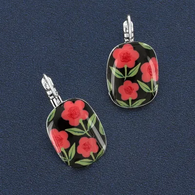 Bijoux - DORMEUSES GOMME COULEUR ARGENT ROSE - TARATATA BIJOUX