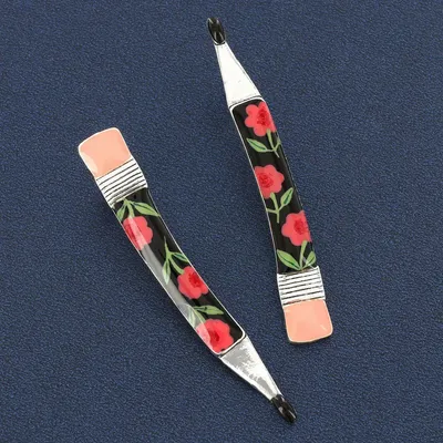 Jewelry - SILVER PINK COLOR ERASER CHIPS - TARATATA BIJOUX