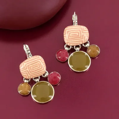 Jewelry - SPARKLING SLEEPERS SILVER PINK - TARATATA BIJOUX