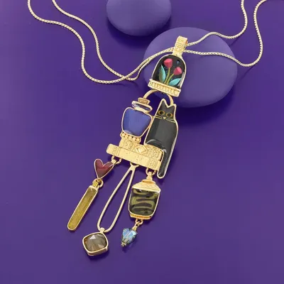 Bijoux - COLLIER MAGIC COULEUR DORE MULTI - TARATATA BIJOUX