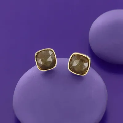 Bijoux - PUCES MAGIC COULEUR DORE GRIS - TARATATA BIJOUX