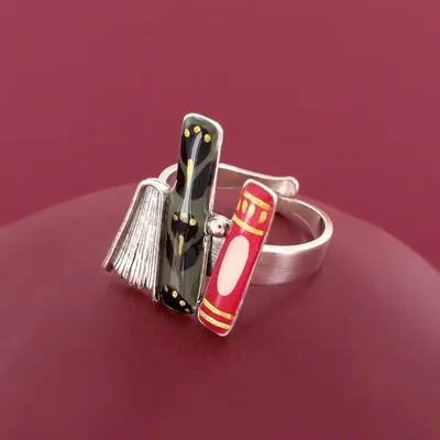 Bijoux - BAGUE ROMANS COULEUR ARGENT MULTI - TARATATA BIJOUX