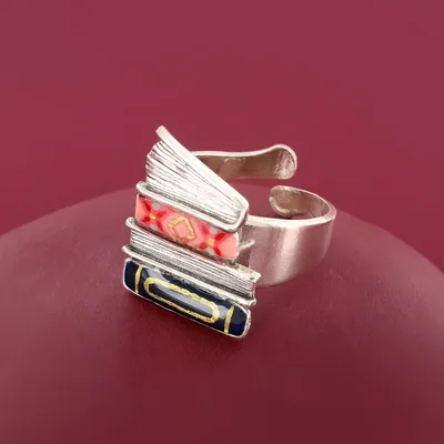 Jewelry - ROMANS RING SILVER MULTI COLOR - TARATATA BIJOUX