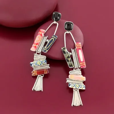 Bijoux - PUCES ROMANS COULEUR ARGENT MULTI - TARATATA BIJOUX