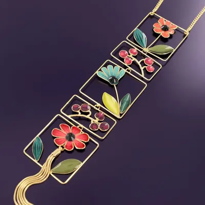 Bijoux - COLLIER FRIDA COULEUR DORE MULTI - TARATATA BIJOUX