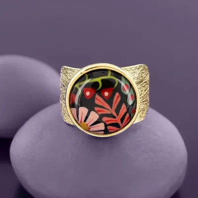 Jewelry - FRIDA RING GOLD MULTI COLOR - TARATATA BIJOUX