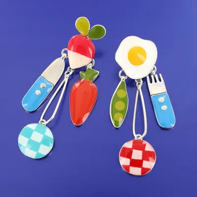 Bijoux - PUCES DINETTE COULEUR ARGENT MULTI - TARATATA BIJOUX