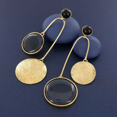 Jewelry - INSTINCT CHIPS GOLD BLUE COLOR - TARATATA BIJOUX