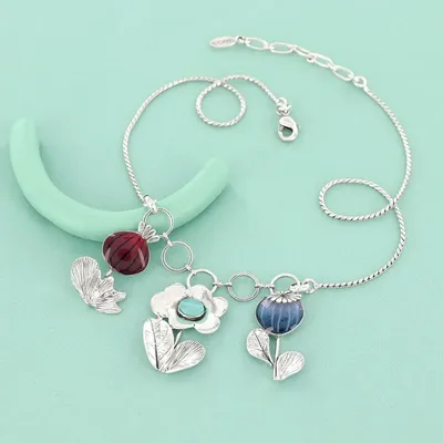 Bijoux - COLLIER OPIUM COULEUR ARGENT MULTI - TARATATA BIJOUX