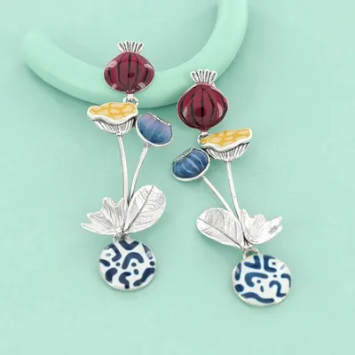 Jewelry - OPIUM CHIPS SILVER MULTI COLOR - TARATATA BIJOUX