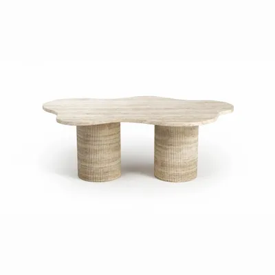 Tables basses - Nunoca - Tables basses - Travertin Classique - STONE VALLEY