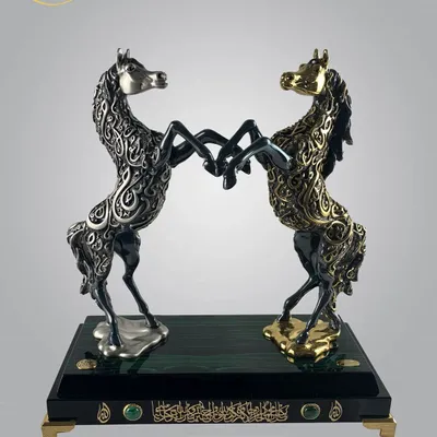 Decorative objects - 6800-2-BLM1-A - GOLD LINE ITALIA