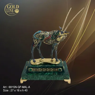 Objets de décoration - 6815N-GP-MAL-A - GOLD LINE ITALIA