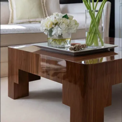 Tables basses - TABLE BASSE ADRIAN - NOYER BRILLANT - RIJD INTERIOR