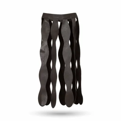 Petite maroquinerie - CEINTURE JUPE MAYA EN CUIR IMPRIME PYTHON - KAYLA PARIS