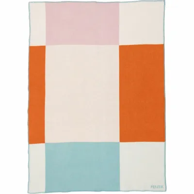 Plaids - Couverture Tuntu Turquoise 130x180 cm - PENTIK