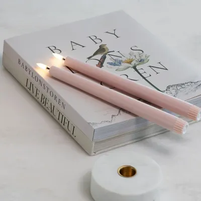 Objets design - Soft-Fit Cap Base LED Classic Taper Candles - UYUNI LIGHTING