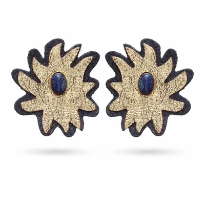 Bijoux - BIJOUX D'OREILLES DORIA EN CUIR - KAYLA PARIS