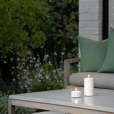 Accessoires de déco extérieure - Outdoor LED Mini Pillar Candle - UYUNI LIGHTING