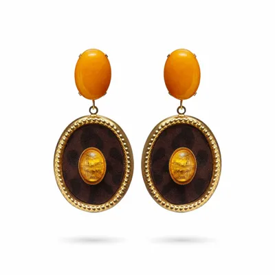 Bijoux - BIJOUX D'OREILLES ZAHA EN CUIR - KAYLA PARIS