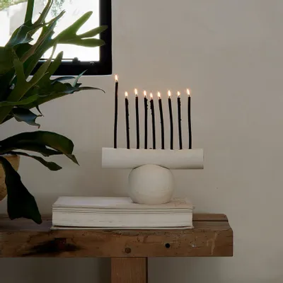 Bougeoirs et photophores  - Goldie Menorah - DUMAE