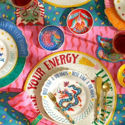 Assiettes au quotidien - Des couleurs et des motifs tout droit sortis d'un monde onirique ! - ZSA ZSA ZSU