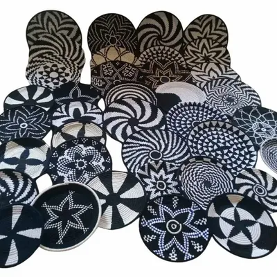 Autres décorations murales - panier decoration mural - IZDWAN