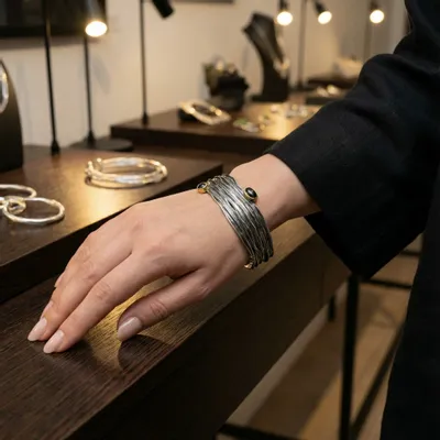 Jewelry - Weeping Willow Bracelet - V UNIQUENESS FINE GREEK JEWELRY