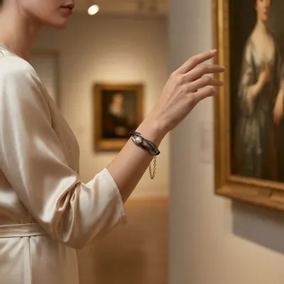 Bracelets - Bracelet aux algues - V UNIQUENESS FINE GREEK JEWELRY