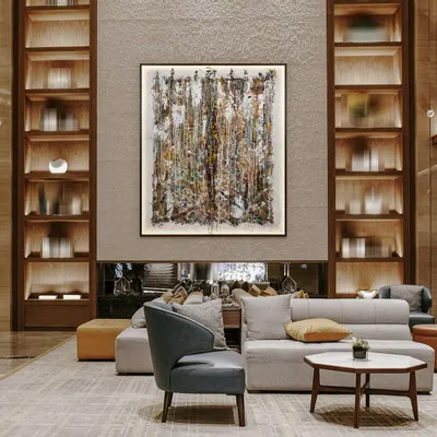 Panneaux séparateurs - 'Arrecife' - Œuvre originale - 170x200cm. - PERSPECTIVA 10