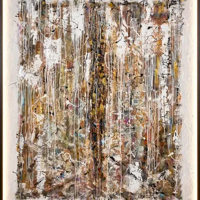 Panneaux séparateurs - 'Arrecife' - Œuvre originale - 170x200cm. - PERSPECTIVA 10