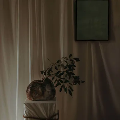 Unique pieces - Painting by Benjamin Collet - Vase by Franck Arnaud - INCUNTRA GALERIE & ANNE SIROT CURATRICE