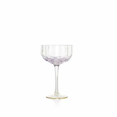 Glass - The Pink Blush Cocktail Coupe - Pink - BAZAR BIZAR LIVING