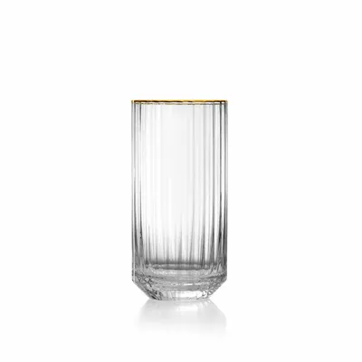Glass - The Golden Sip Highball - Natural Gold - BAZAR BIZAR LIVING
