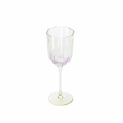 Glass - The Pink Blush Wine Glass - Pink - BAZAR BIZAR LIVING