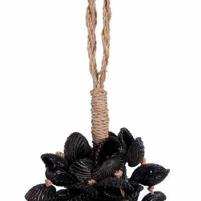Objets de décoration - Le Gland En Coquillages Midnight - Noir - BAZAR BIZAR LIVING