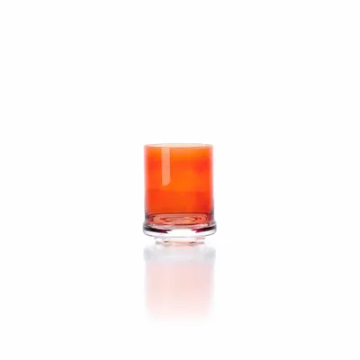 Glass - The DOF Tumbler - Orange - BAZAR BIZAR LIVING
