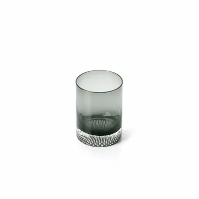 Glass - The Dot Tumbler - Smoky Grey - BAZAR BIZAR LIVING
