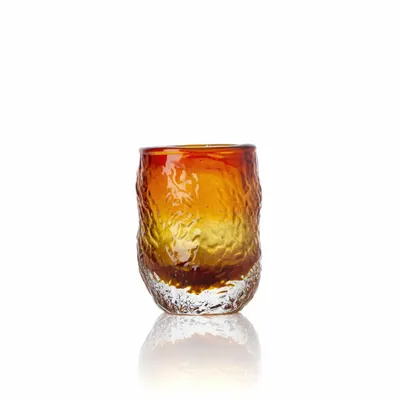 Verres - Le Verre Tumbler Marbella Glow - Ambre - BAZAR BIZAR LIVING