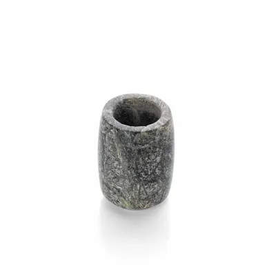 Candlesticks and candle holders - The Bidasar Marble Candle Holder - Green - High - BAZAR BIZAR LIVING