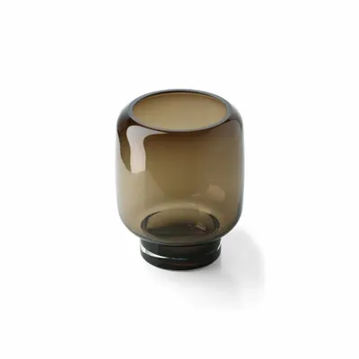 Vases - Le Vase Smoky Cube - Brun - S - BAZAR BIZAR LIVING