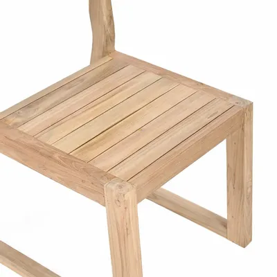 Chairs - The Linear Dining Chair - Natural - BAZAR BIZAR LIVING