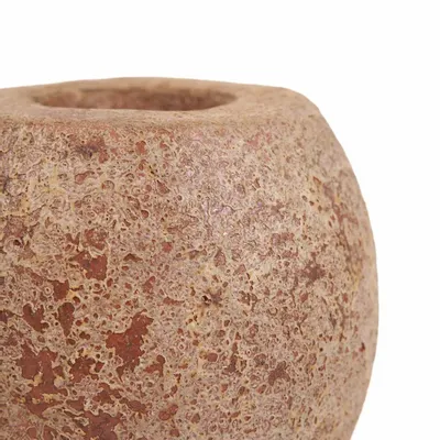 Candlesticks and candle holders - The Cavestone Candle Holder - Brown - BAZAR BIZAR LIVING