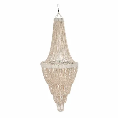 Plafonniers - Le Lustre En Coquillages Ocean Tower - Naturel - L - BAZAR BIZAR LIVING