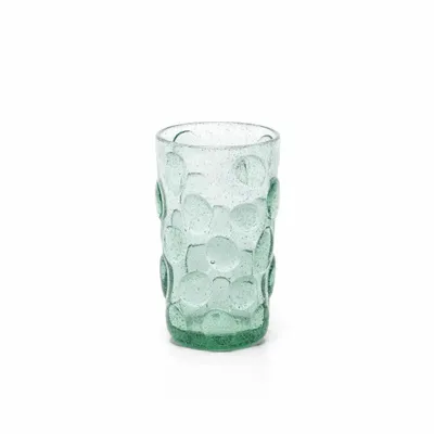 Verres - Le Verre Highball Frosted Dot - Aqua - BAZAR BIZAR LIVING