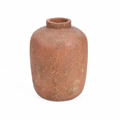 Vases - The Clay Echo Vase - Terracotta - L - BAZAR BIZAR LIVING