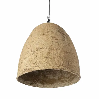 Ceiling lights - The Savana Pendant - Mud - L - BAZAR BIZAR LIVING