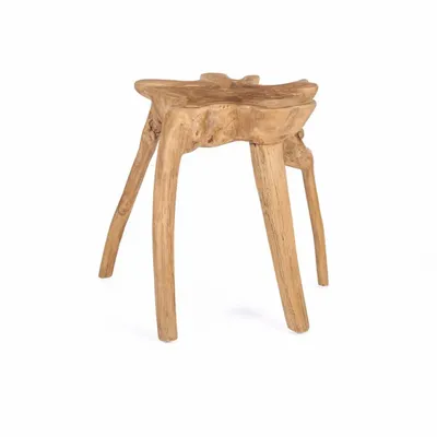 Autres tables  - La Table d'Appoint Rooty - Naturel - BAZAR BIZAR LIVING