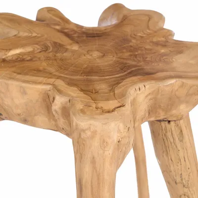 Autres tables  - La Table d'Appoint Rooty - Naturel - BAZAR BIZAR LIVING