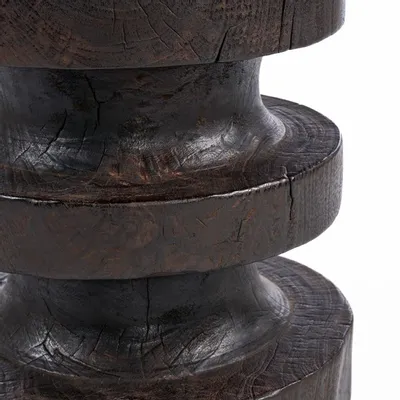 Autres tables  - La Table d’Appoint Mocha Rings - Noyer Foncé - BAZAR BIZAR LIVING